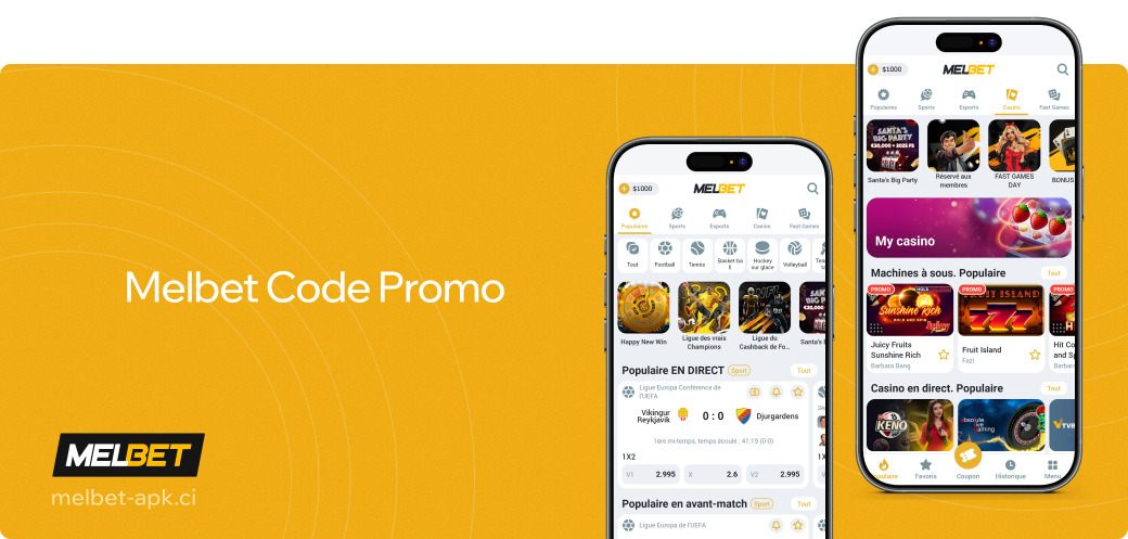Melbet betapk Côte d'Ivoire Code Promo